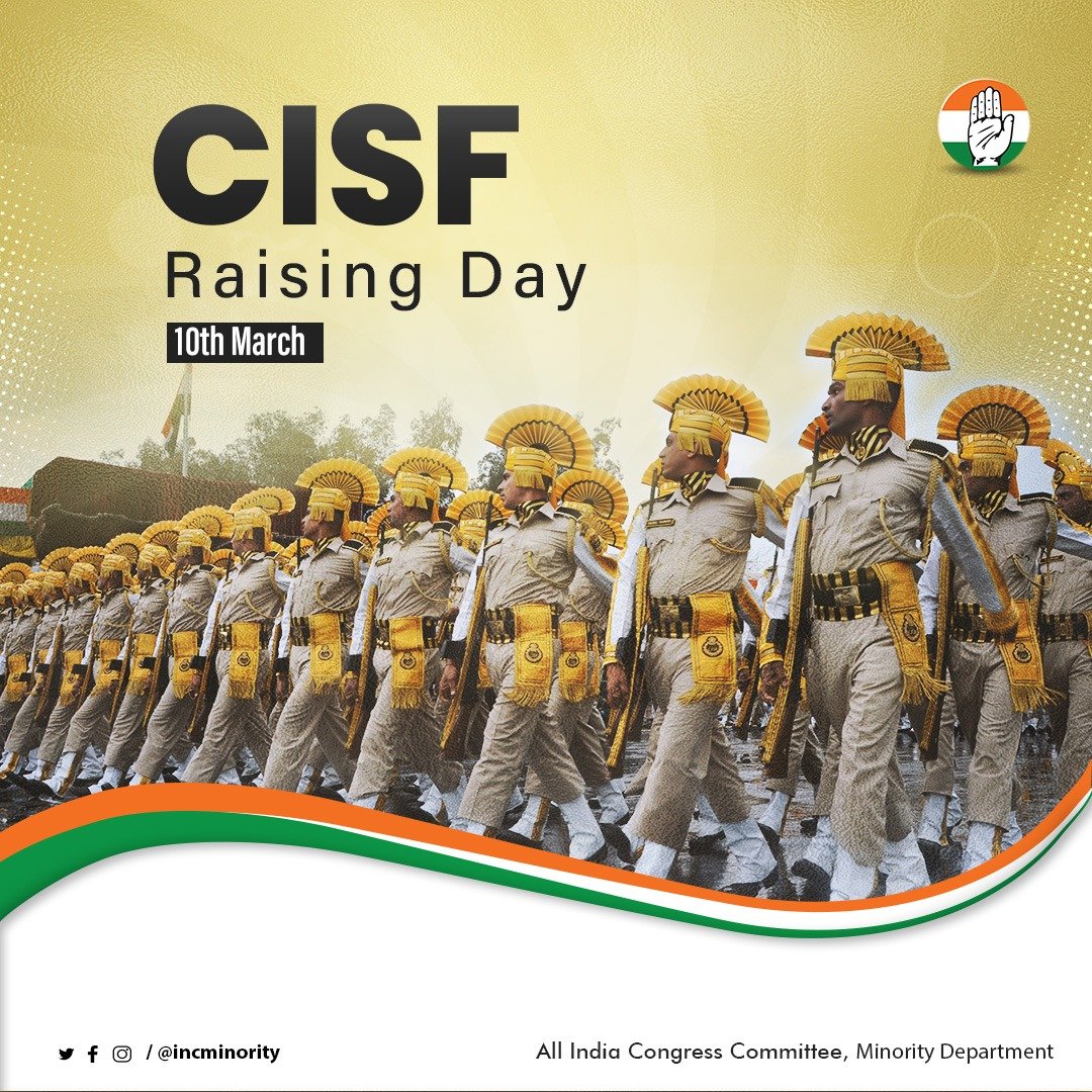 10th March 2024 CISF Raising Day HD Photos